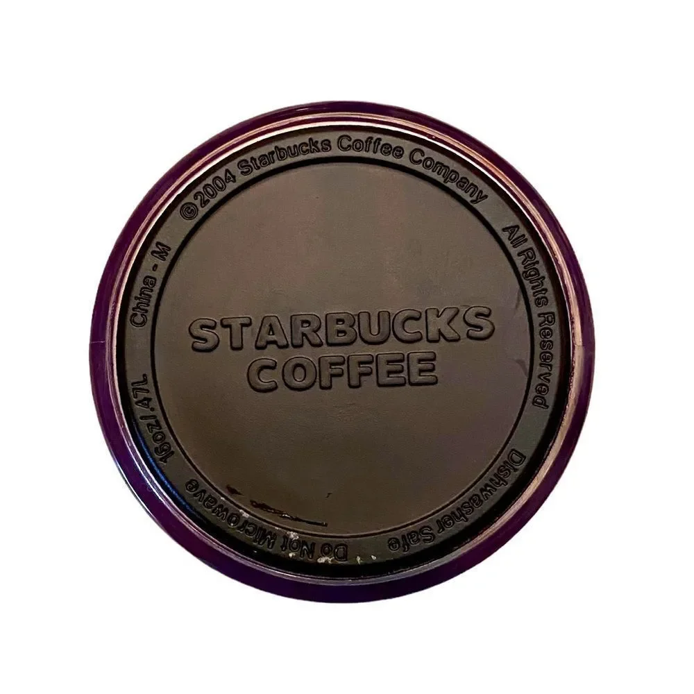 Vintage Starbucks Travel Mug Tumbler 2004 Holiday Christmas Tree 16oz